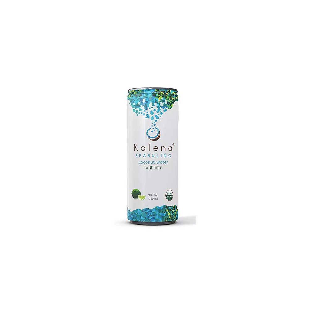 KALENA SPARKLING COCONUT WATER: Water Coconut Sparkling Lime, 10.8 fo