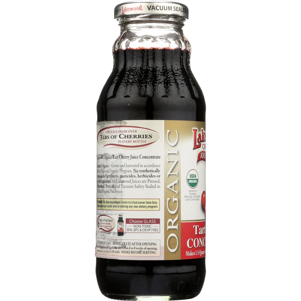 LAKEWOOD: Organic Juice Tart Cherry Concentrate, 12.5 oz