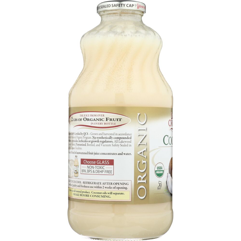 LAKEWOOD: Organic Coconut Juice, 32 oz