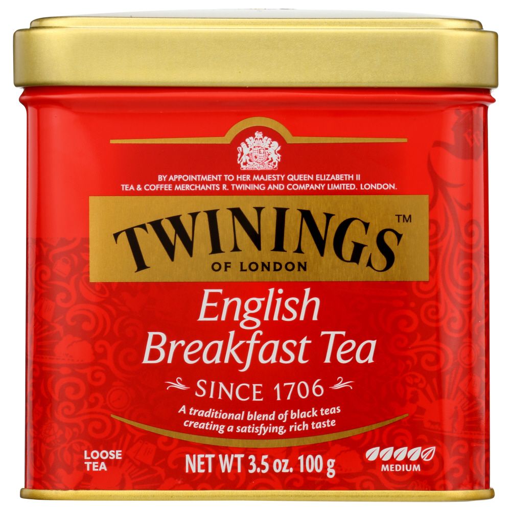 TWINING TEA: English Breakfast Loose Tea, 3.53 oz