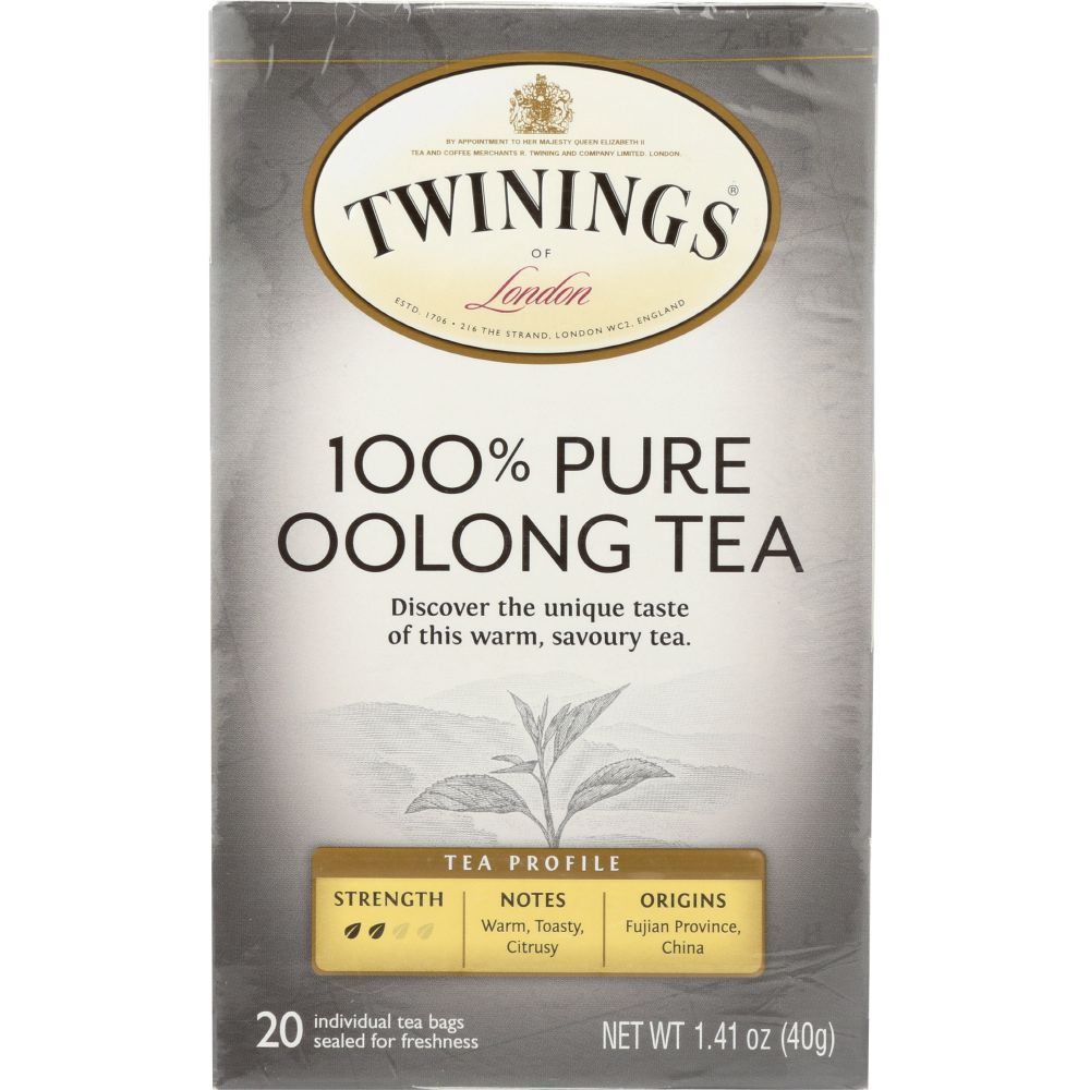 TWINING TEA: Origins China Oolong Tea, 20 Tea Bags, 1.41 oz