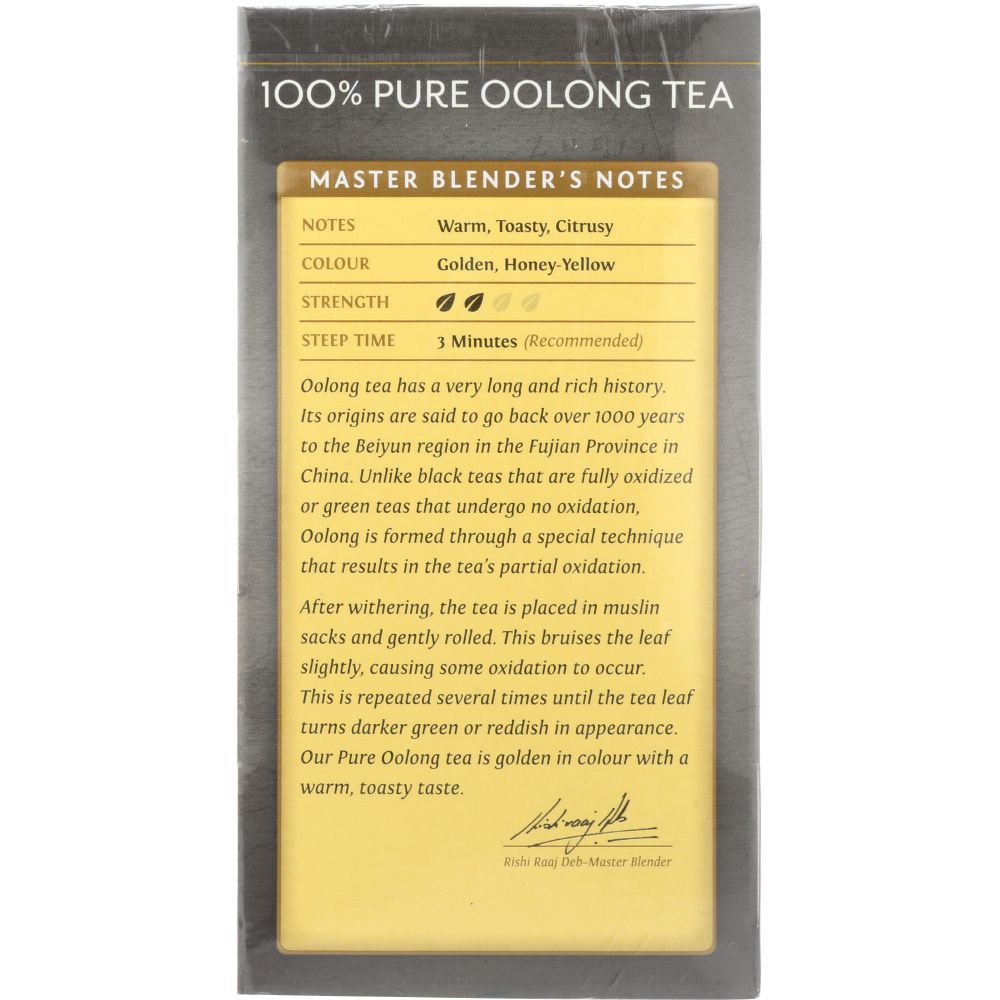 TWINING TEA: Origins China Oolong Tea, 20 Tea Bags, 1.41 oz