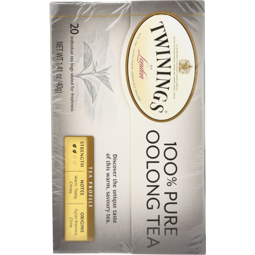 TWINING TEA: Origins China Oolong Tea, 20 Tea Bags, 1.41 oz