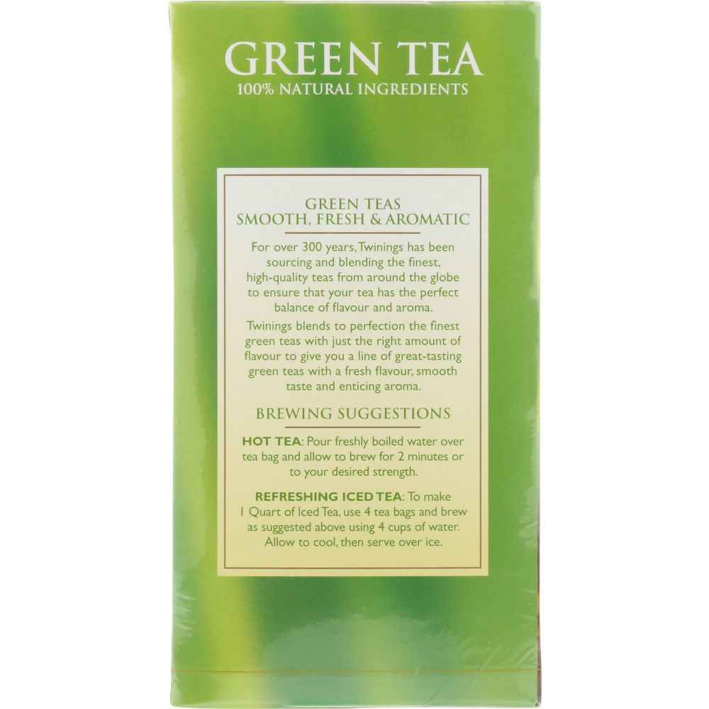 TWINING TEA: Green Tea, 50 bg