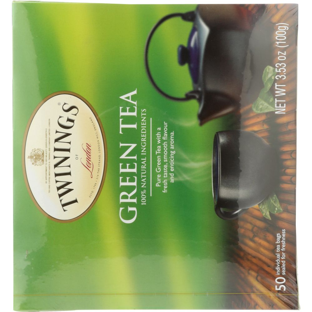 TWINING TEA: Green Tea, 50 bg