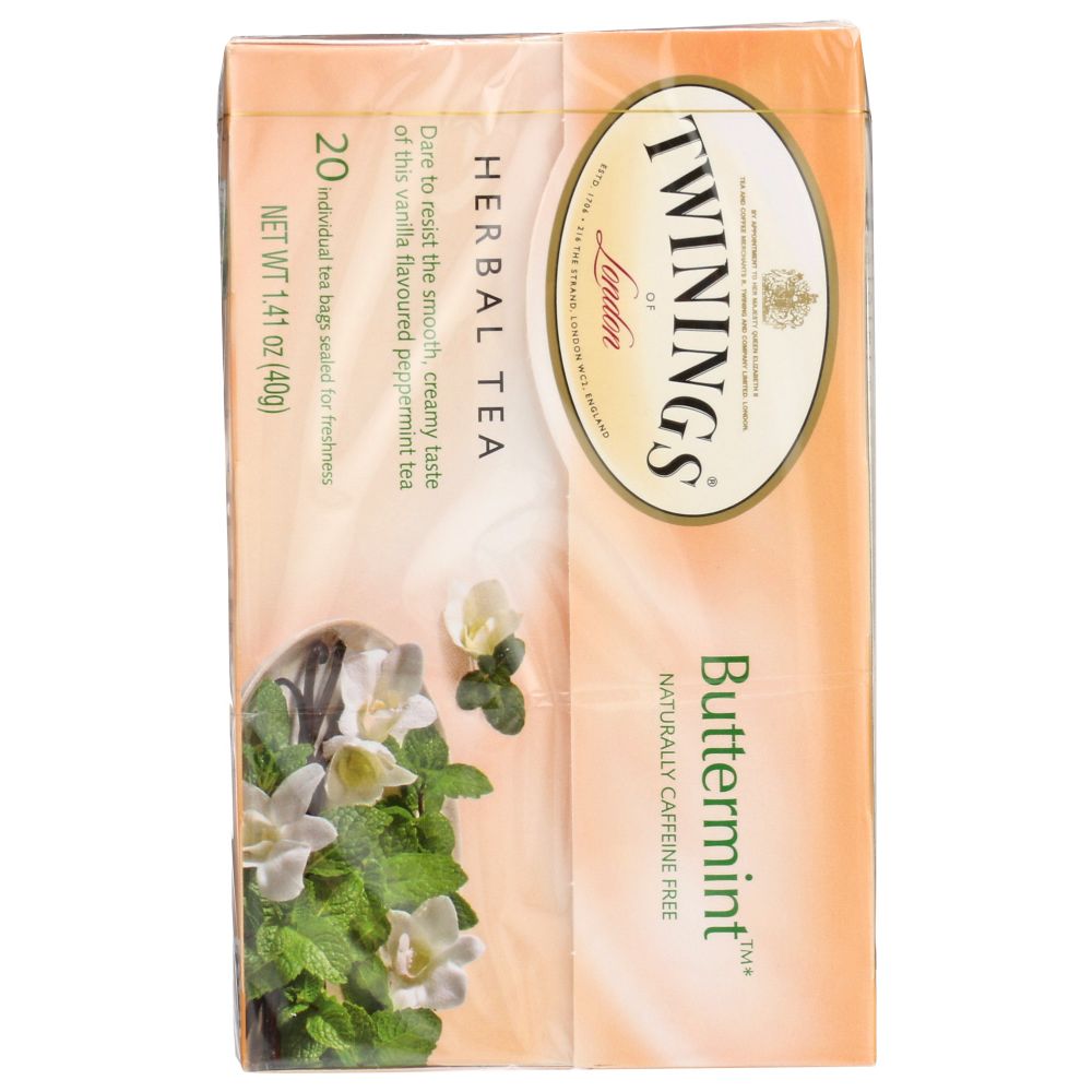 TWINING TEA: Buttermint Herbal Tea, 1.41 oz