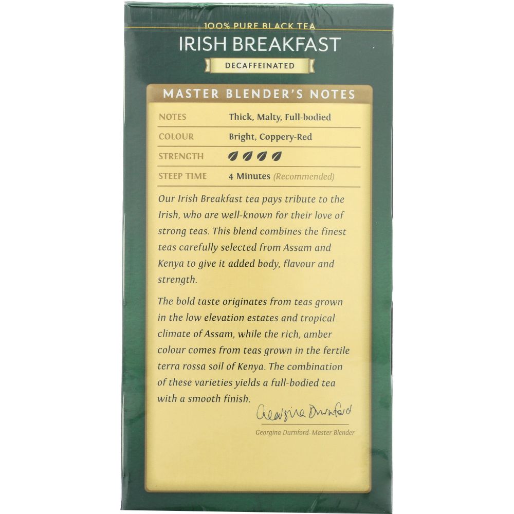 TWININGS: Decaffeinated Irish Breakfast Tea, 20 tea bags