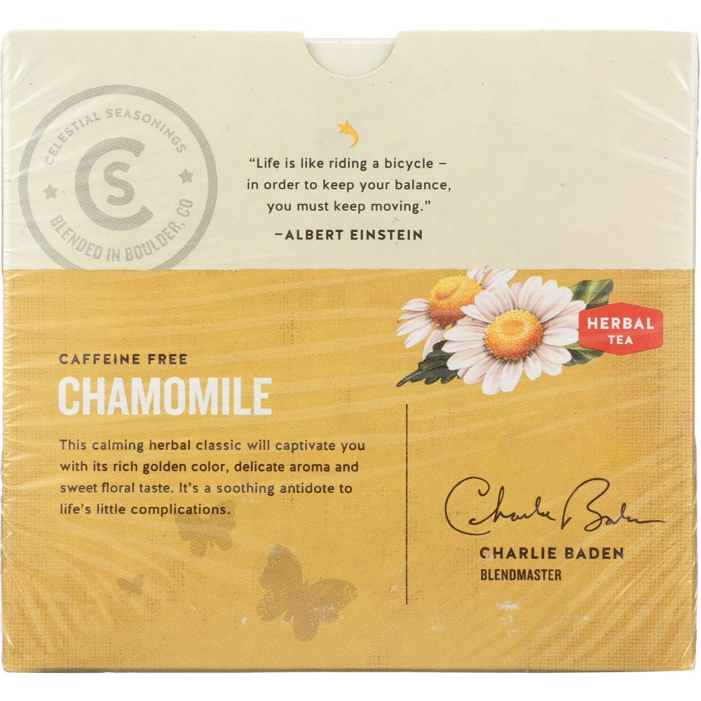 CELESTIAL SEASONINGS: Chamomile Herbal Tea, 40 bg