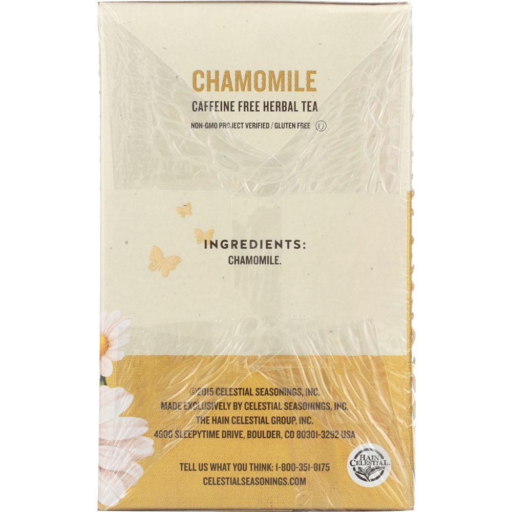 CELESTIAL SEASONINGS: Chamomile Herbal Tea, 40 bg