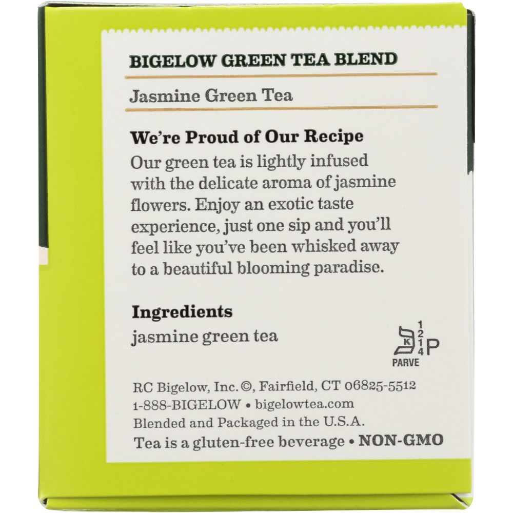 BIGELOW: Jasmine Green Tea 20 Tea Bags, 0.91 oz