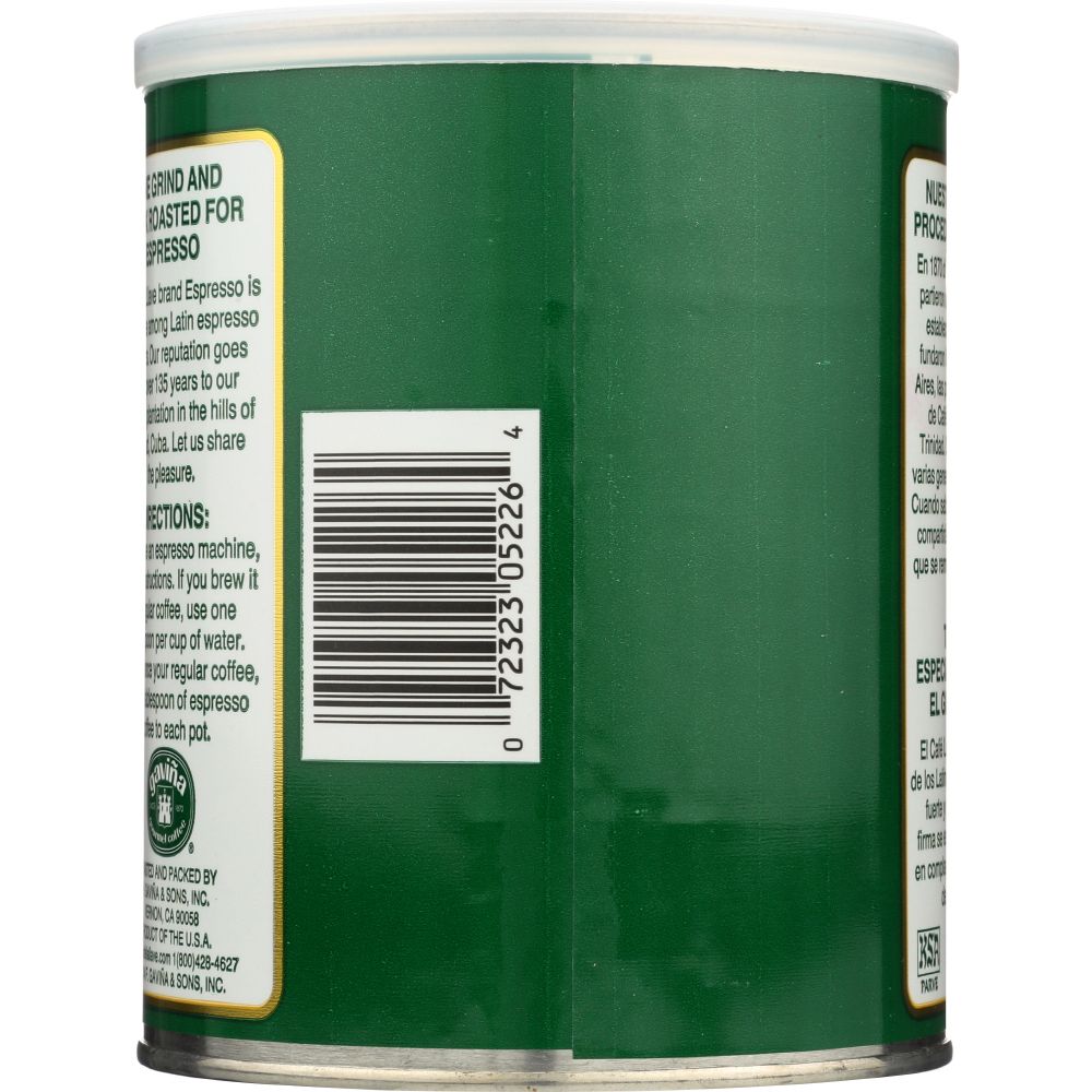 CAFE LA LLAVE: Pure Espresso Coffee, 10 oz