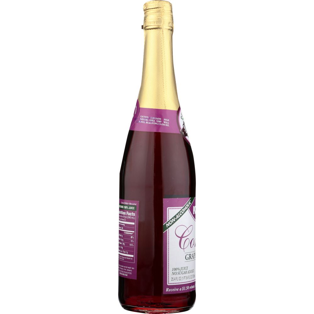 KEDEM: Sparkling Concord Grape Juice, 25.4 Oz