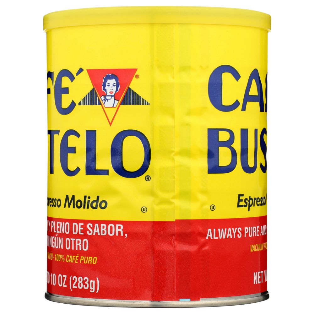 CAFE BUSTELO: Espresso Ground Coffee, 10 oz