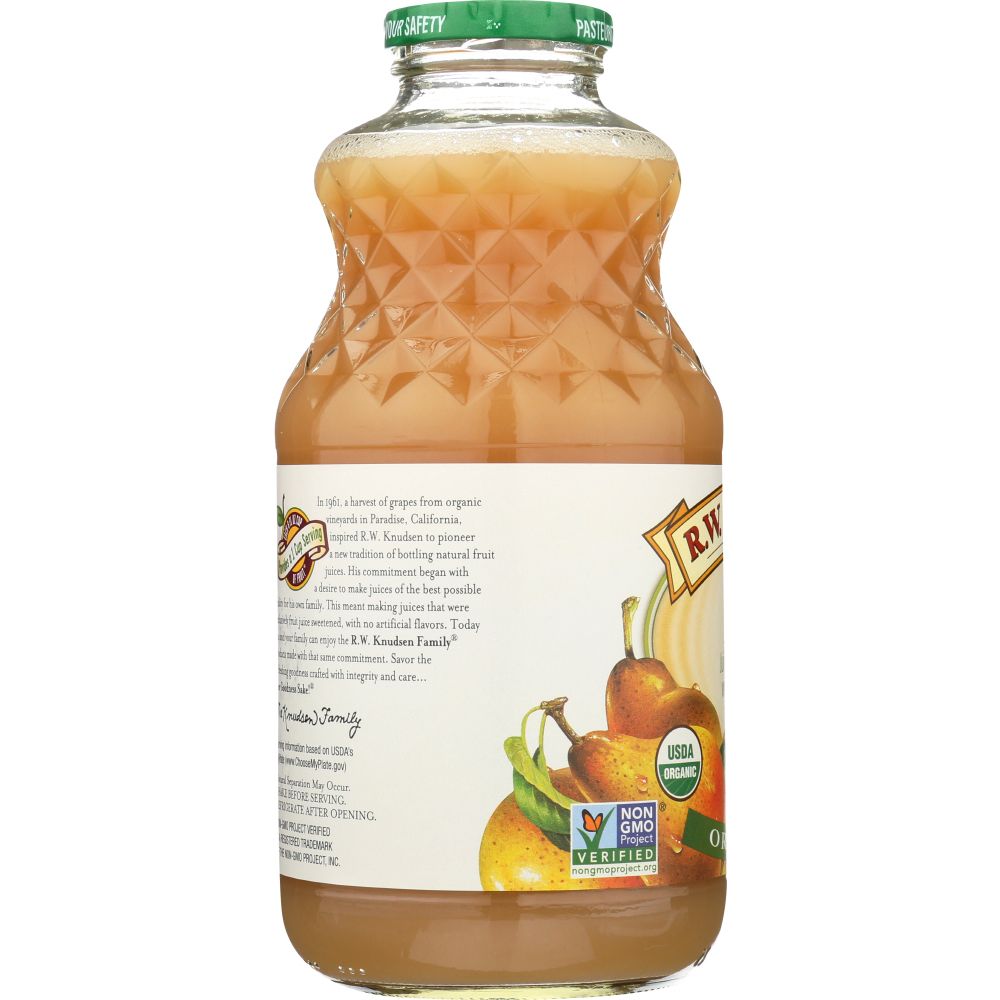 R.W. KNUDSEN: Family Organic Pear Juice, 32 oz