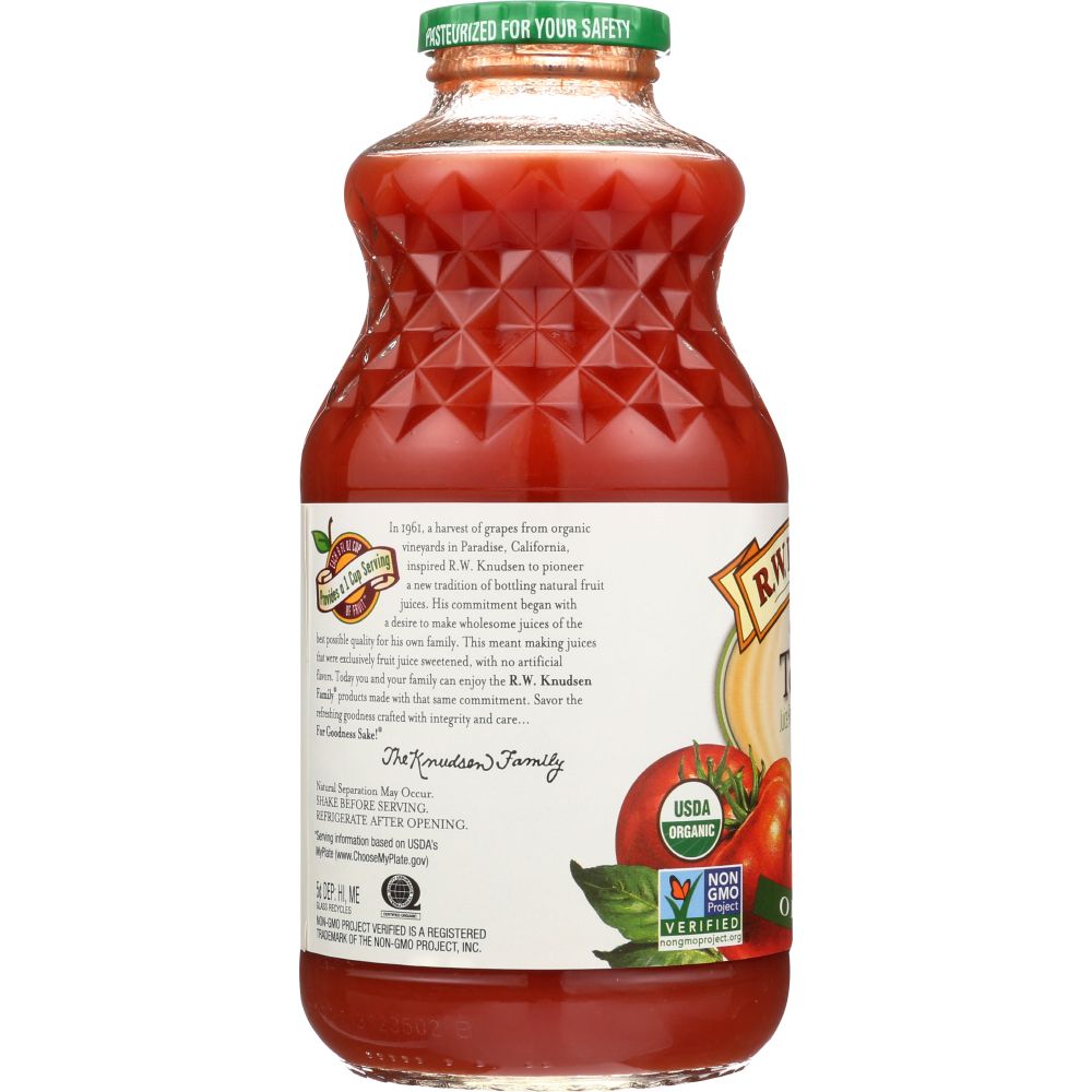 R.W KNUDSEN FAMILY: Organic Juice Tomato, 32 oz