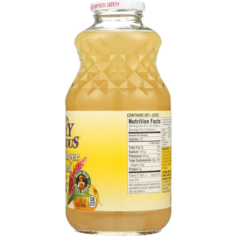 R.W. KNUDSEN FAMILY: Simply Nutritious Lemon Ginger Echinacea Juice, 32 oz