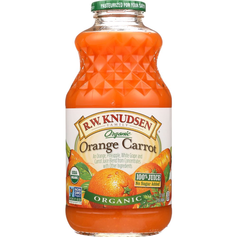 R.W. KNUDSEN: Organic Orange Carrot Juice, 32 oz