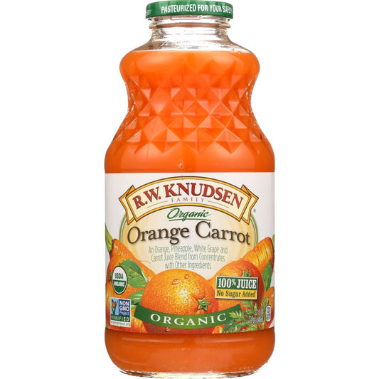 R.W. KNUDSEN: Organic Orange Carrot Juice, 32 oz