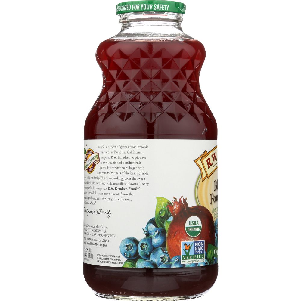 R.W. KNUDSEN: Organic Blueberry Pomegranate Juice, 32 oz