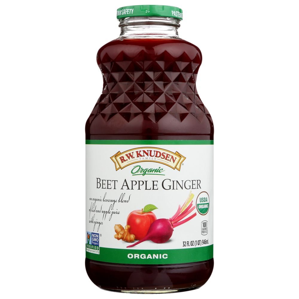 KNUDSEN: Organic Beet Apple Ginger Juice, 32 fl oz