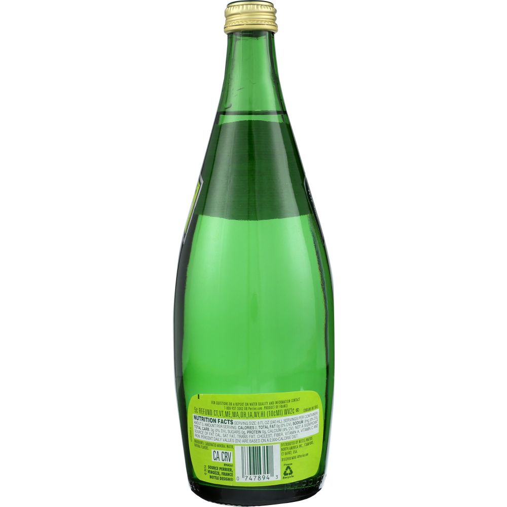 PERRIER: Water Sparkle Lime, 25 fo