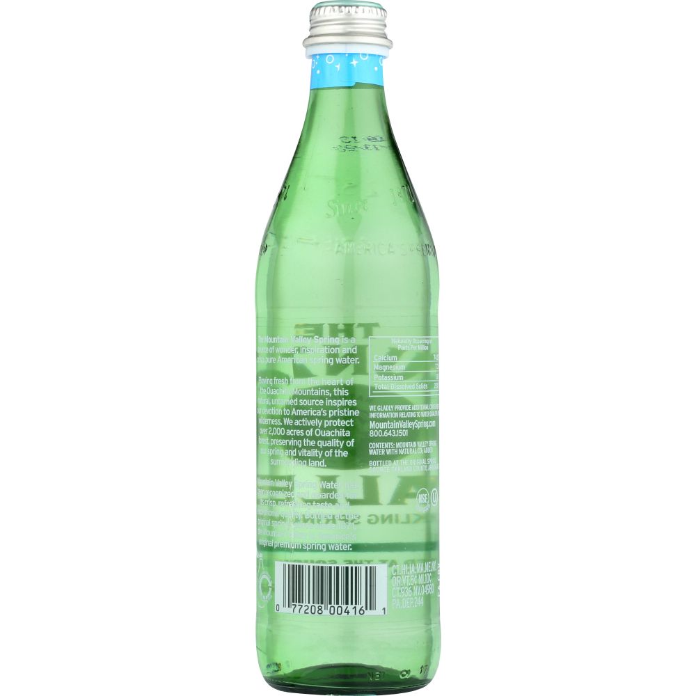 MOUNTAIN VALLEY: Sparkling Water, 16.9 oz