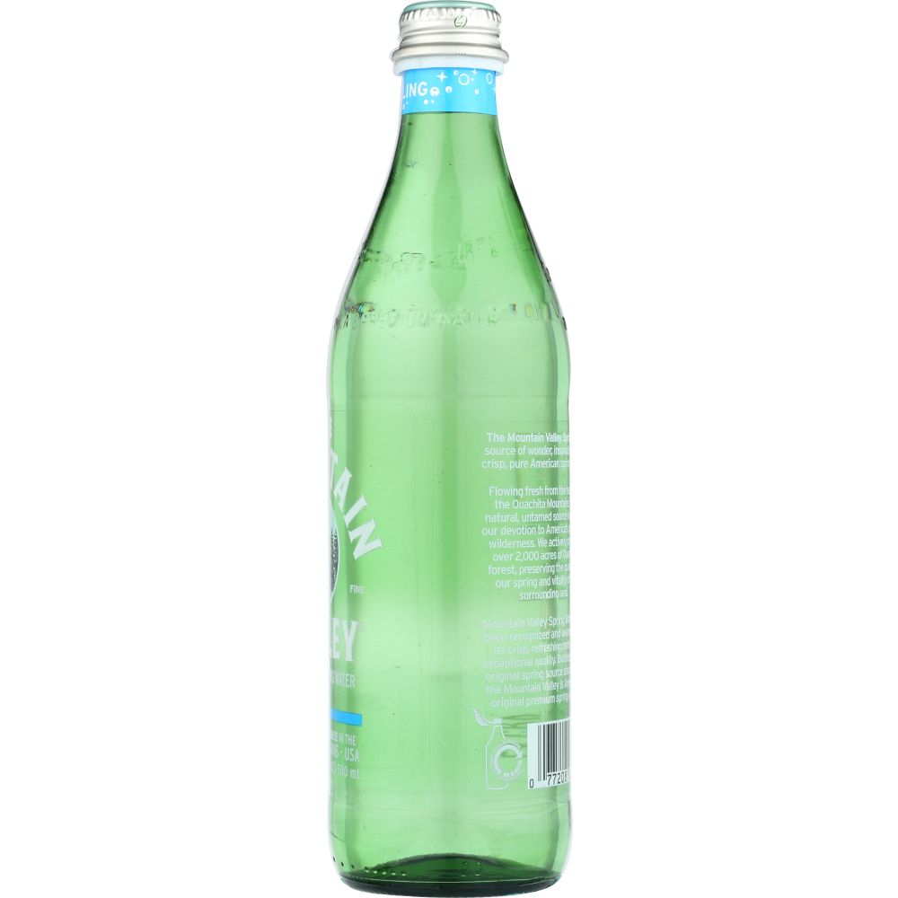 MOUNTAIN VALLEY: Sparkling Water, 16.9 oz