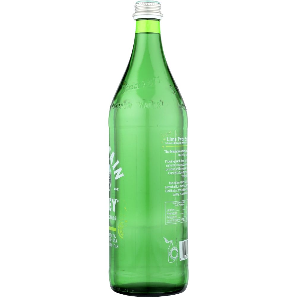 MOUNTAIN VALLEY: Water Sparkle Lime, 1 lt