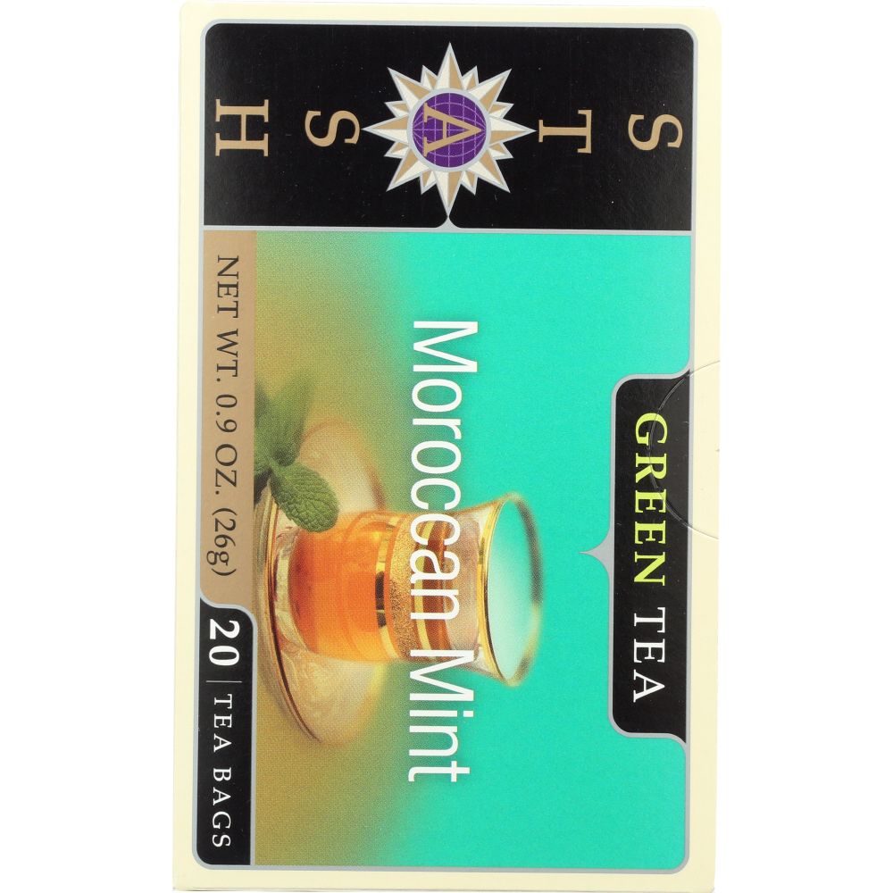 STASH TEA: Green Tea Moroccan Mint 20 Tea Bags, 0.9 oz