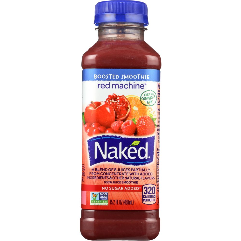 NAKED JUICE: Boosted Smoothie Red Machine, 15.20 oz