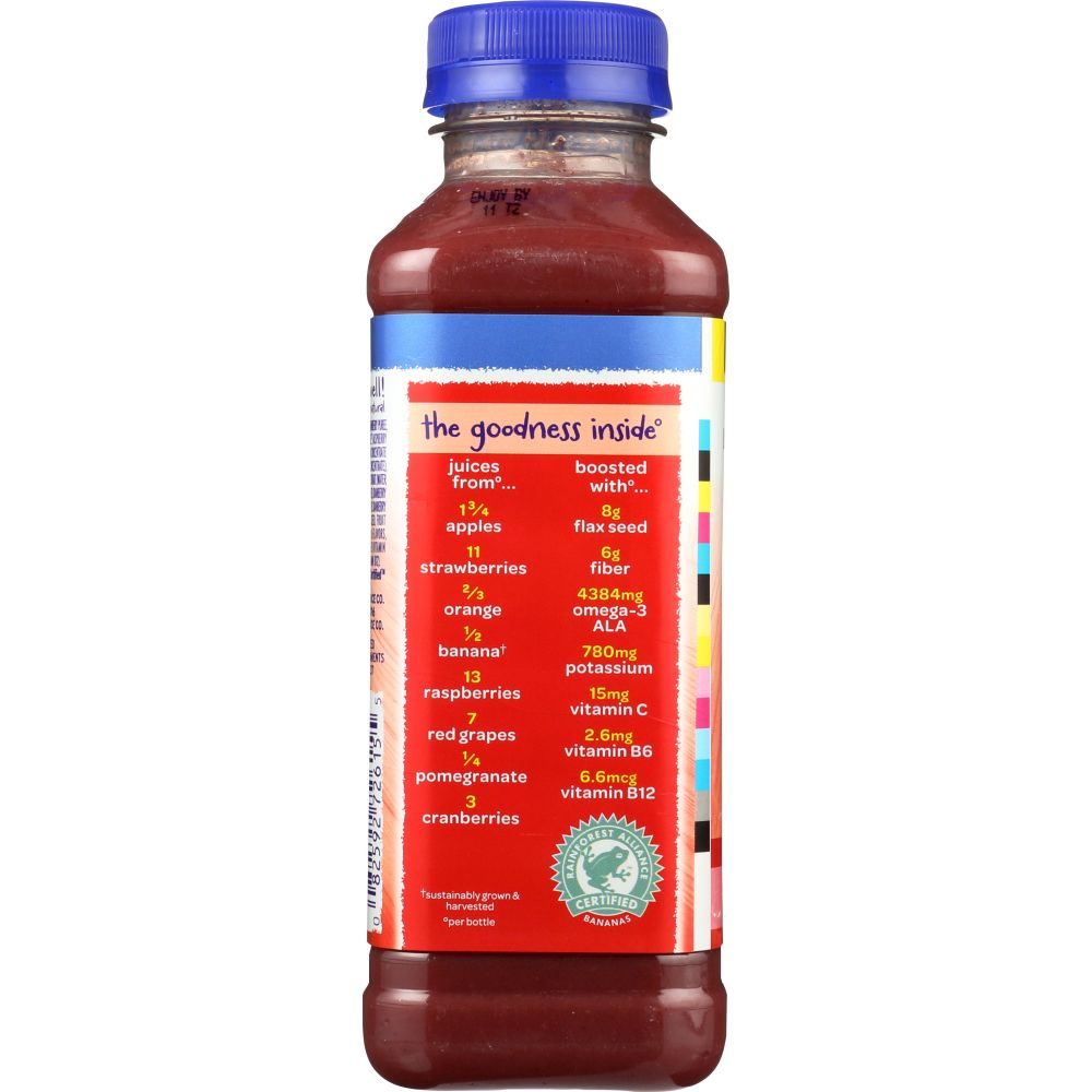 NAKED JUICE: Boosted Smoothie Red Machine, 15.20 oz