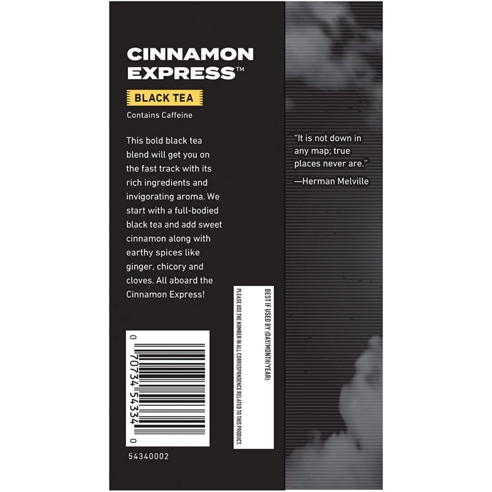 CELESTIAL SEASONINGS: Tea Black Cnmn Express, 20 bg