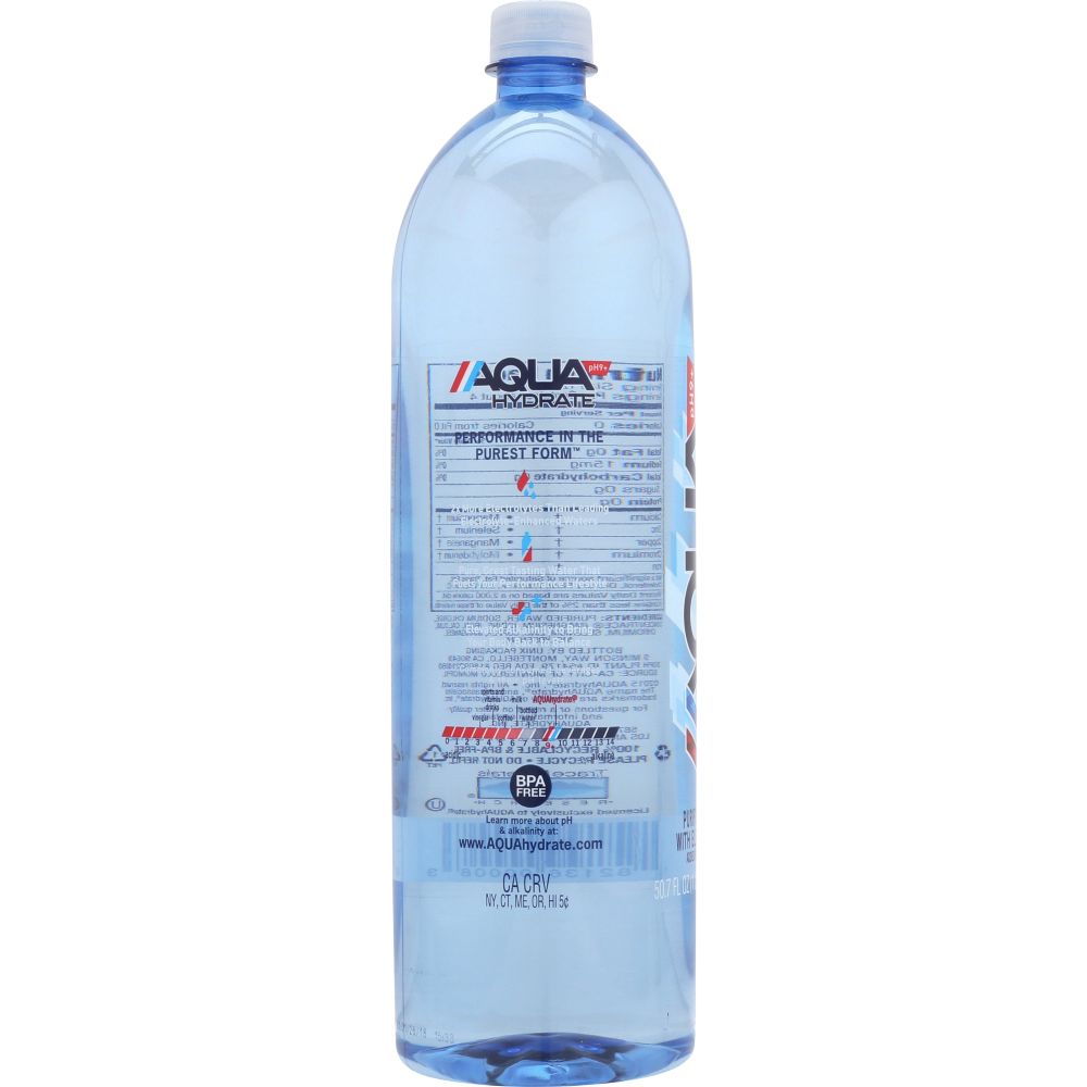 AQUA HYDRATE: Water Alkaline ph 9+, 1.5 lt