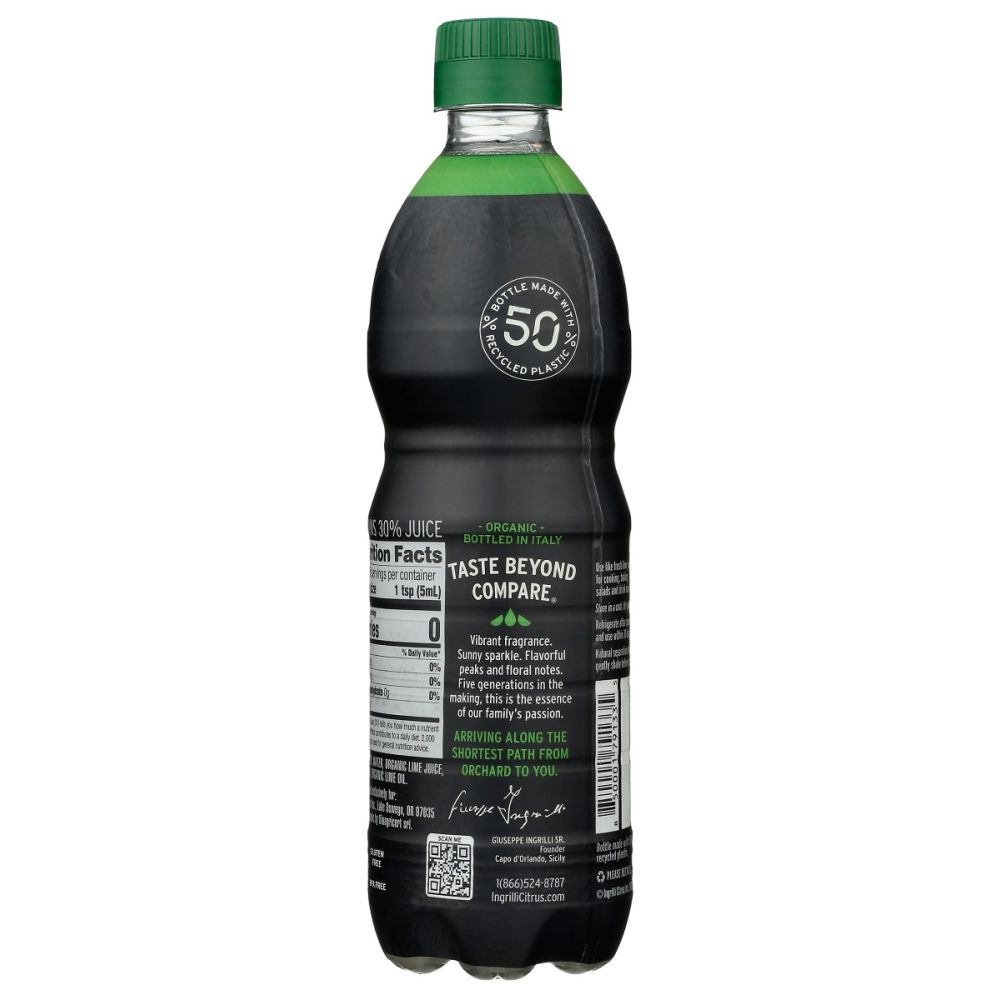 INGRILLI: Lime Squeeze Organic, 16 fo