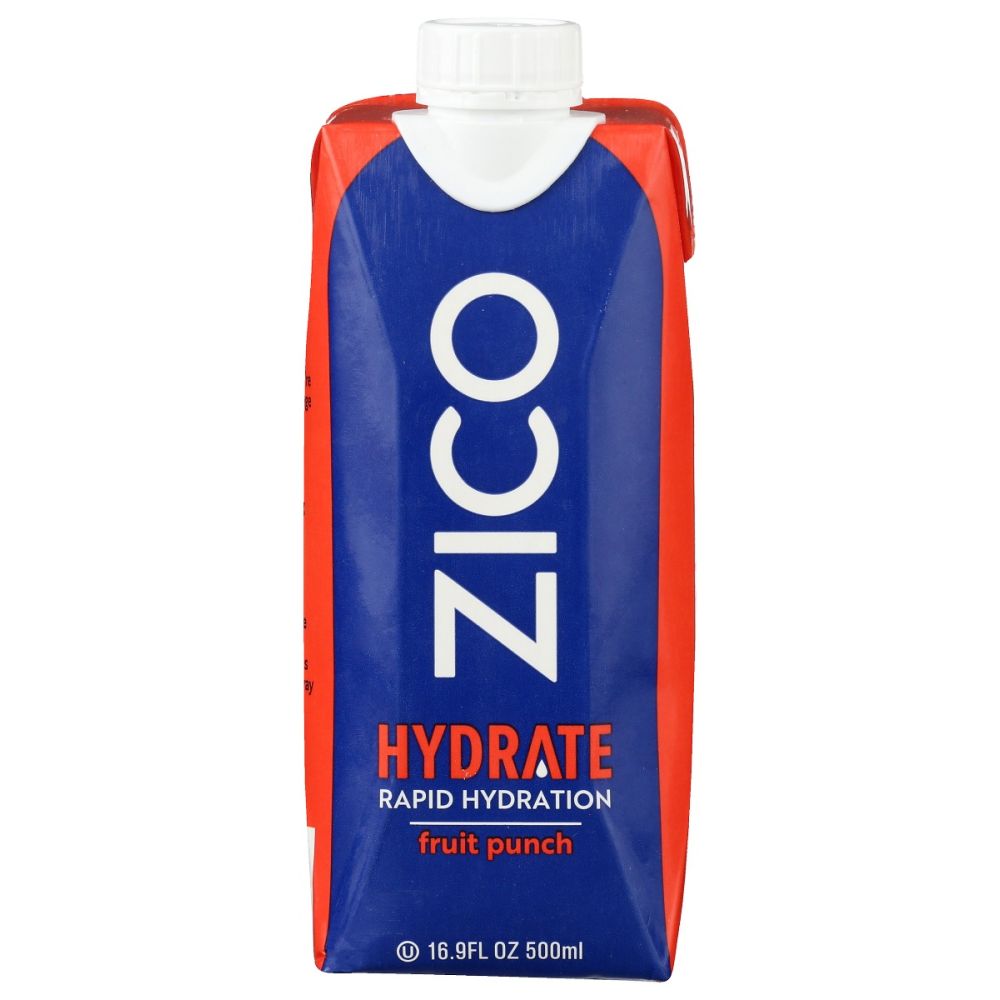 ZICO: Water Hydrate Fruit Punch, 16.9 fo