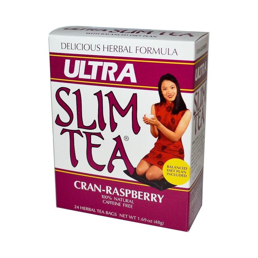 HOBE: Tea Slim Ultra Cran Raspberry, 24 bg
