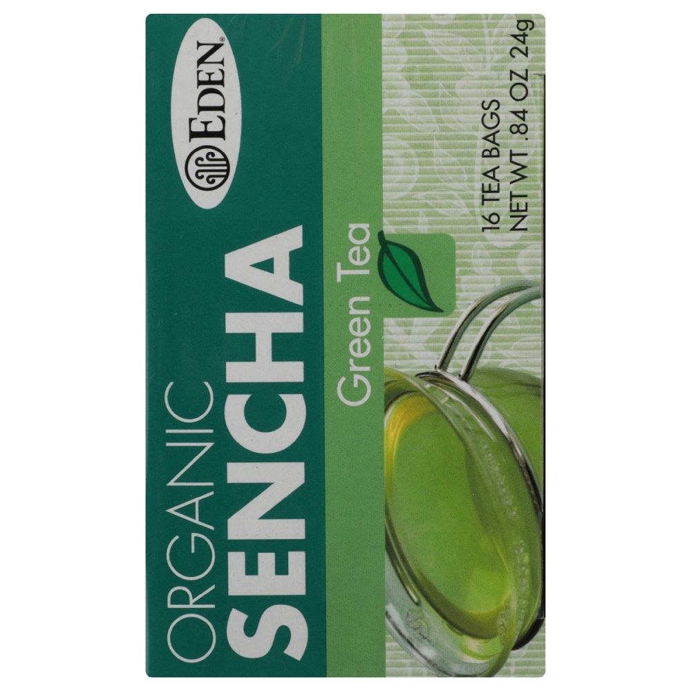 EDEN FOODS: Tea Sencha Green Org, 16 bg