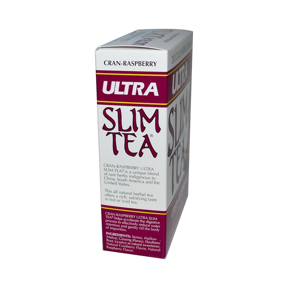 HOBE: Tea Slim Ultra Cran Raspberry, 24 bg