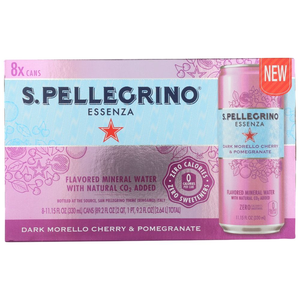 SAN PELLEGRINO: Water Essnza Chry Pmgr 8Pk, 89.26 fo