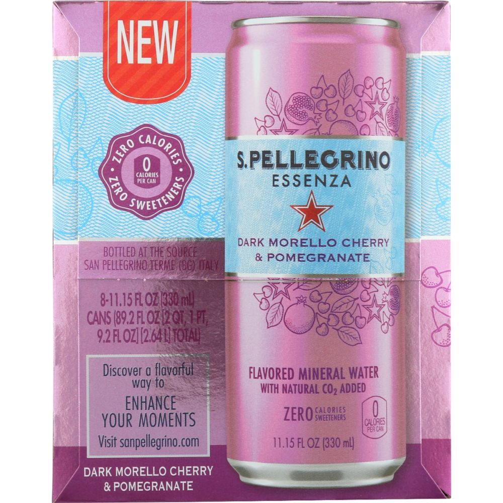 SAN PELLEGRINO: Water Essnza Chry Pmgr 8Pk, 89.26 fo