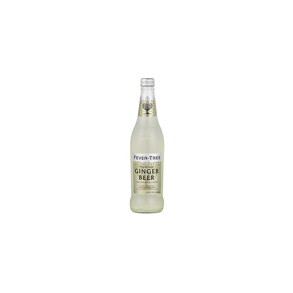 FEVER TREE: Soda Ginger Beer Naturally Light Ginger, 16.9 fo