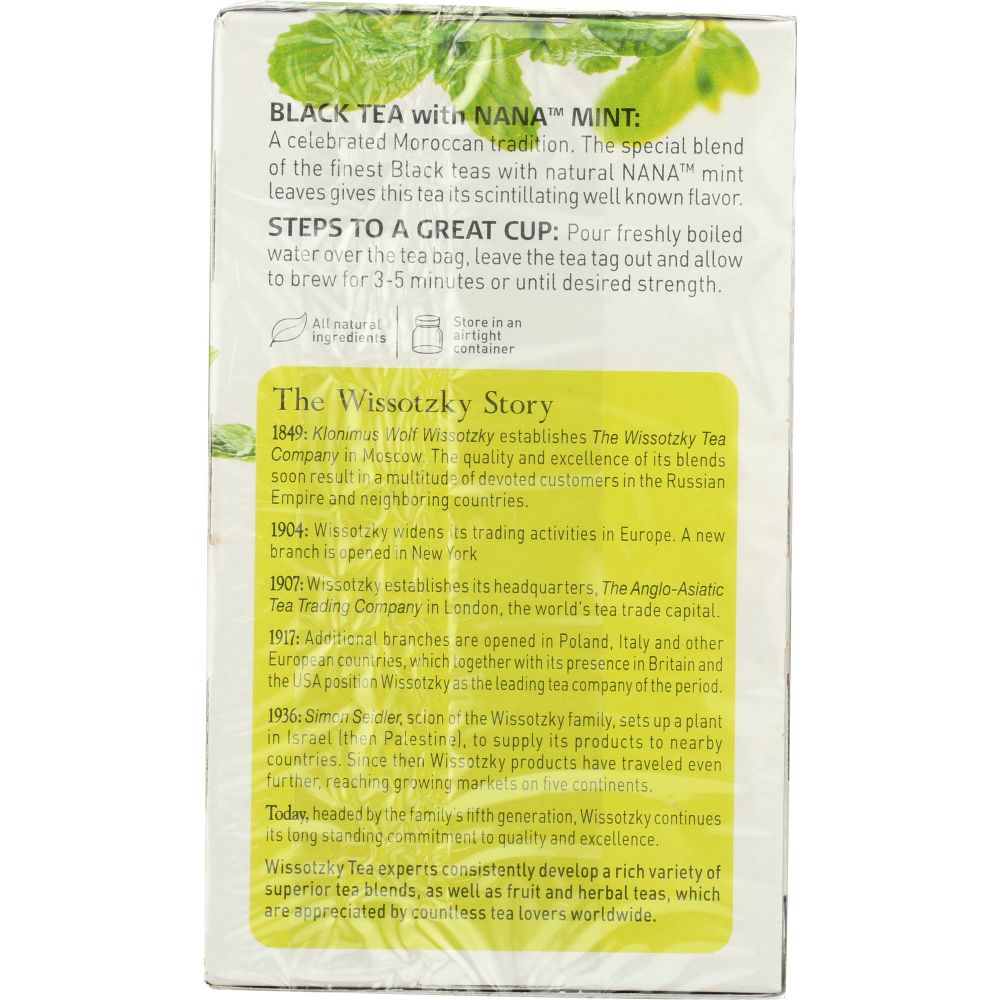 WISSOTZKY: Tea Nana, 25 bg