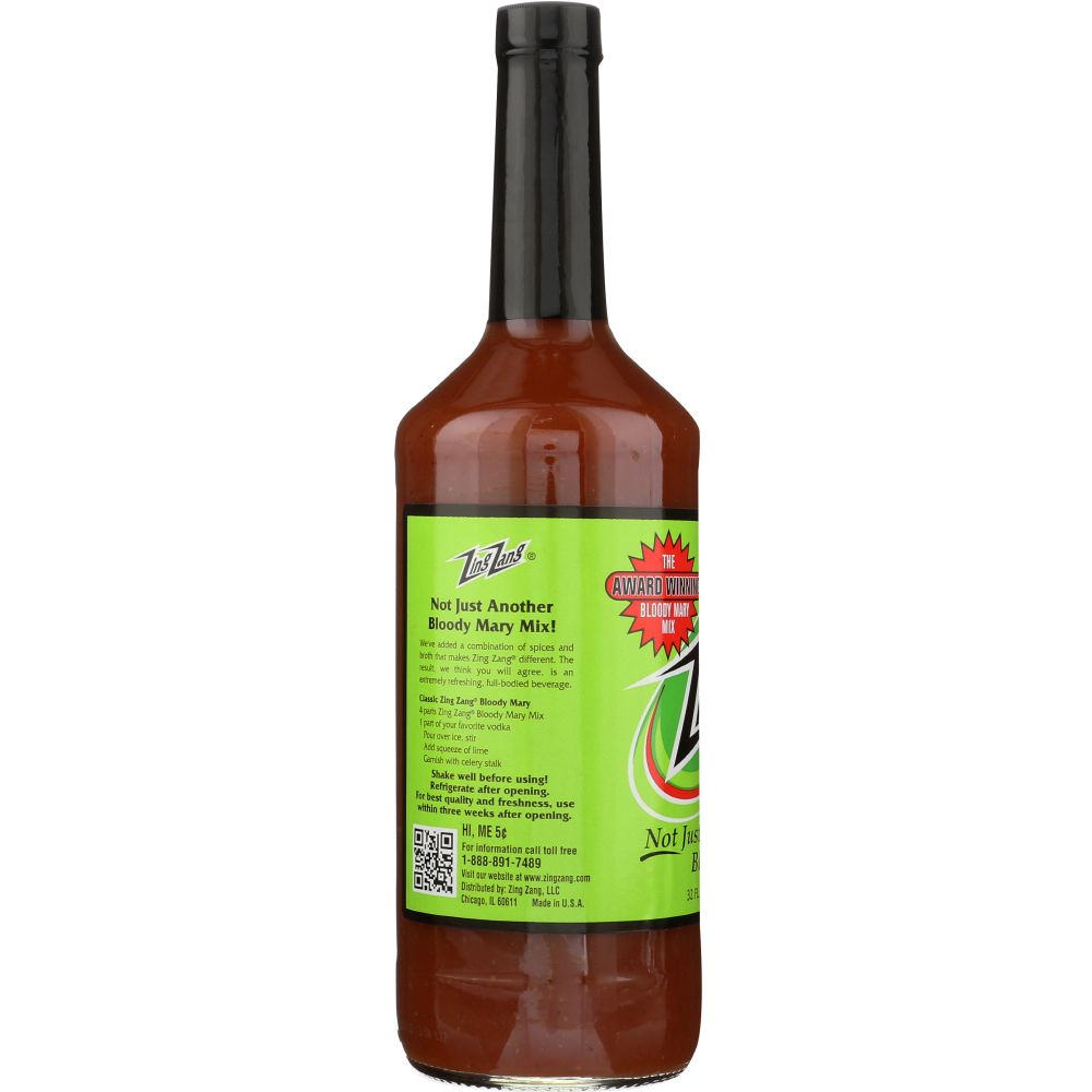 ZING ZANG: Mix Bloody Mary, 32 oz