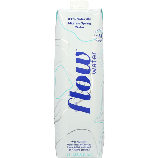 FLOW WATER: Water Natural Alkaline Spring, 1 lt