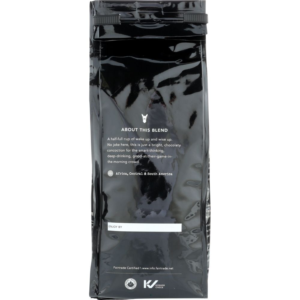 KICKING HORSE: Organic Smart Ass Medium Roast Whole Bean Coffee, 10 oz