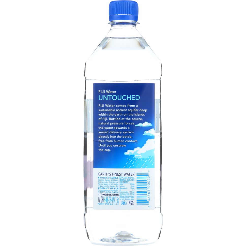 FIJI WATER: Water Artesian Natural, 1 lt