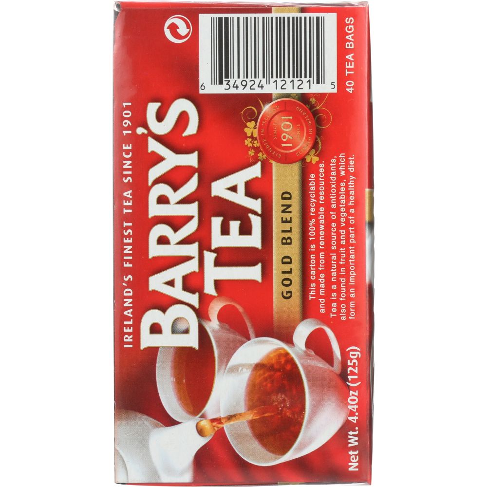 BARRYS: Irish Gold Blend Tea, 40 bg