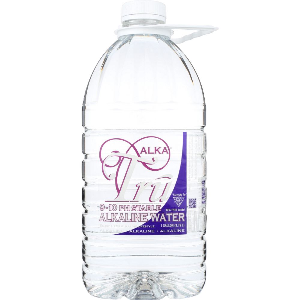 TRU ALKA: 9-10 Ph Stable Alkaline Water, 1 gal