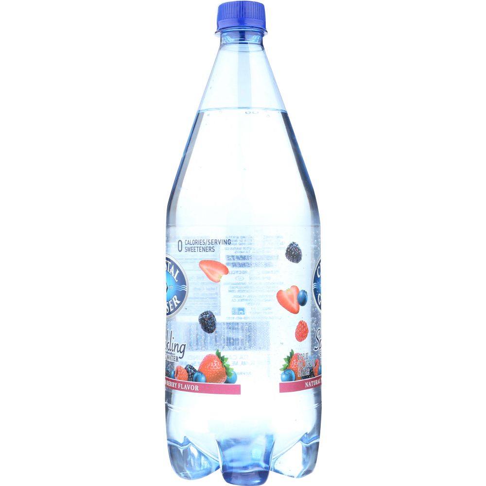 CRYSTAL GEYSER: Sparkling Spring Water Mixed Berry, 1.25 lt