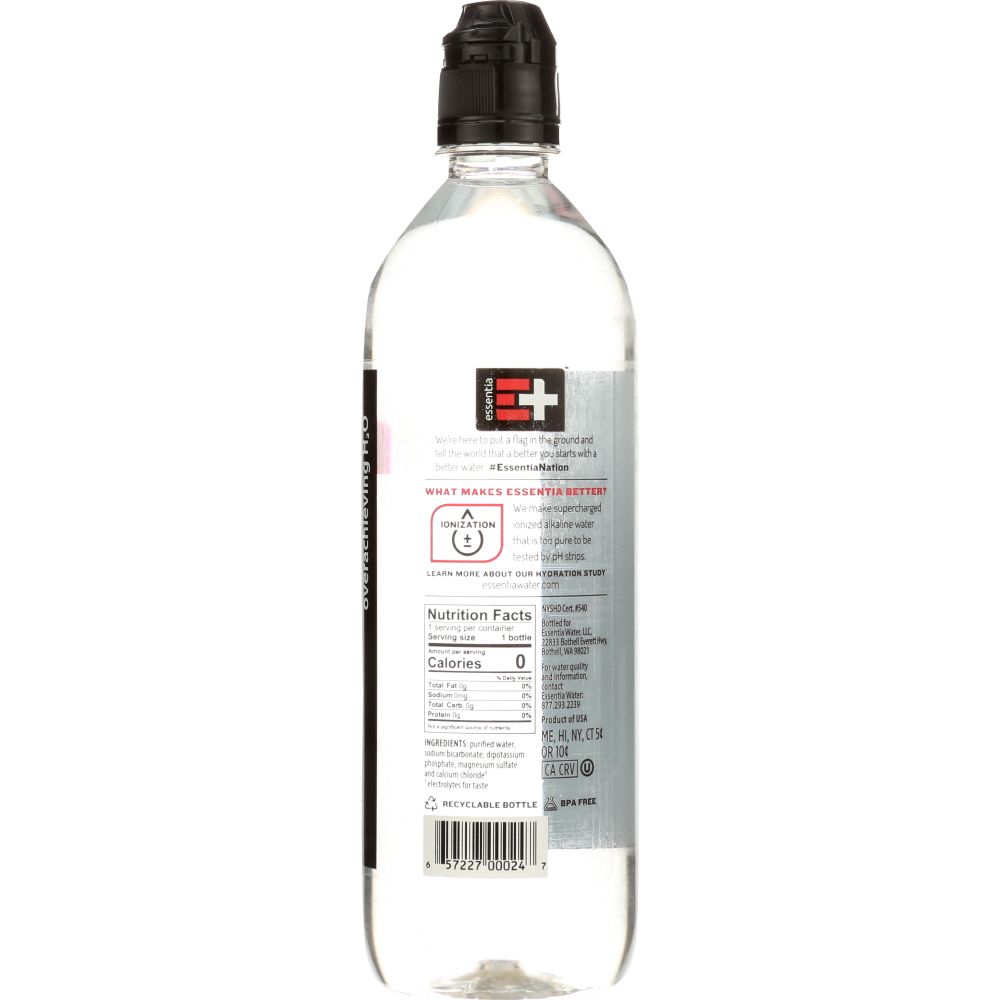 ESSENTIA: Sport Cap Bottle Water, 700 ml